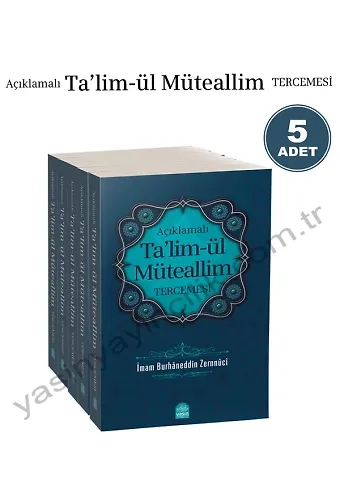 Talim Müteallim Tercümesi 5 Adet