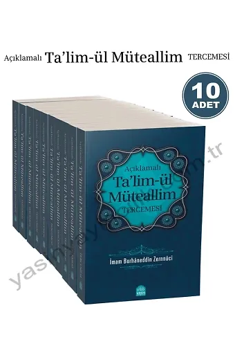 Talim Müteallim Tercümesi 10 Adet