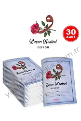 Başarı Kontrol Defteri 30 Adet