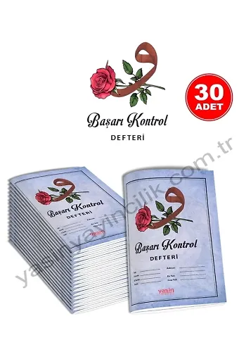 Başarı Kontrol Defteri 30 Adet