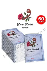 Başarı Kontrol Defteri 50 Adet