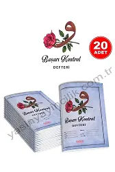 Başarı Kontrol Defteri 20 Adet