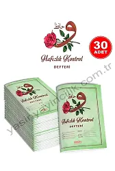 Hafızlık Kontrol Defteri 30 Adet