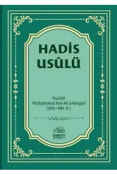 Hadis Usulü