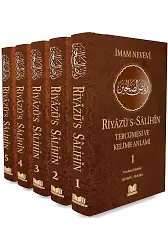 Riyazüs Salihin Kelime Manalı 5 Cilt Takım