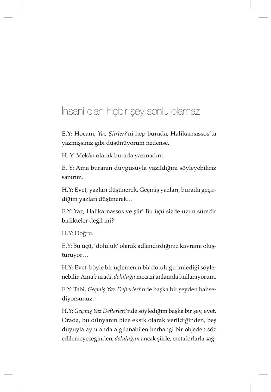 Yaz Sohbetleri – Sayfa 1