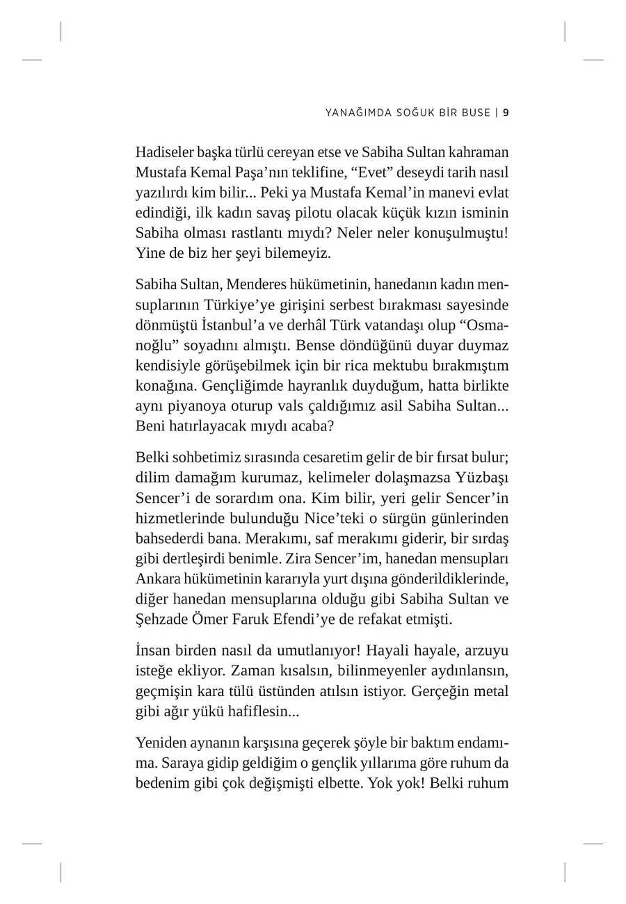 Yanağımda Soğuk Bir Buse – Sayfa 4