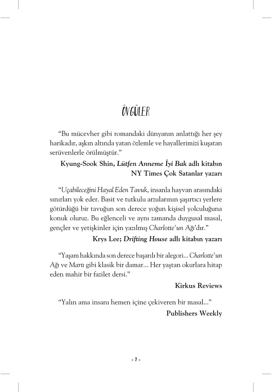 Uçabileceğini Hayal Eden Tavuk – Sayfa 2