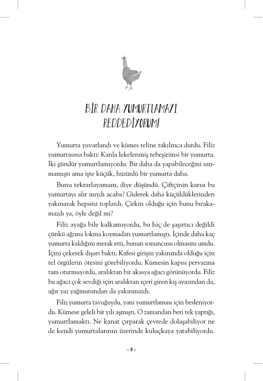 Uçabileceğini Hayal Eden Tavuk – Sayfa 3
