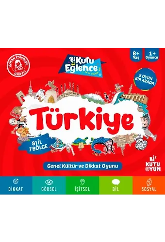 Türkiye Dikkat Ve Genel Kültür Oyunu