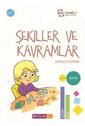 Şekiller Ve Kavramlar Etkinlik Kitabı - Mavi Çember (48 Ay Ve Üzeri)