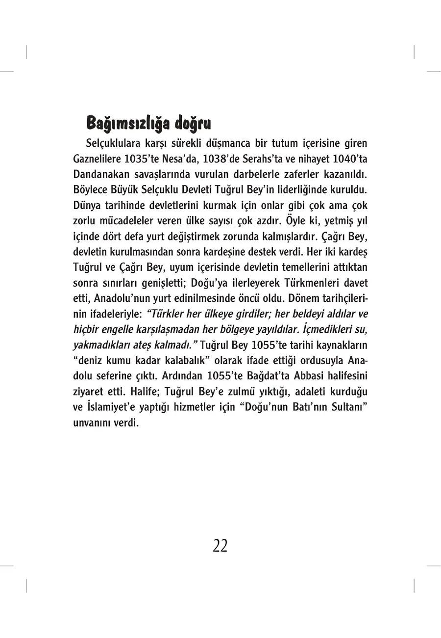 Selçuklular - Macera Dolu Anadolu – Sayfa 6
