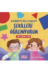 Rabbimi Biliyorum Şekilleri Öğreniyorum (Tak-çıkar Kitap)