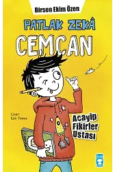 Patlak Zeka Cemcan - Acayip Fikirler Ustası (Fleksi Cilt)