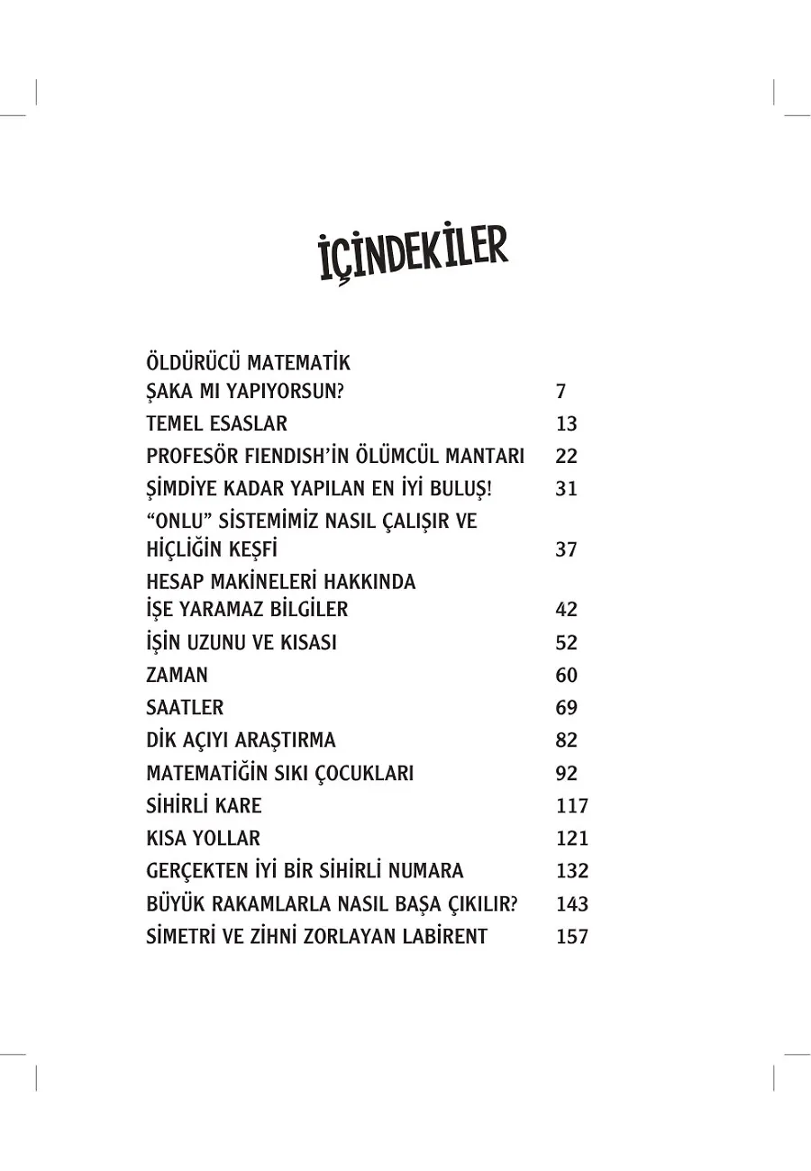 Öldürücü Matematik – Sayfa 1