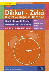 On Dakikalık Testler - Matematik Ve Görsel Zeka (8 - 9 Yaş) - Dikkat Zeka