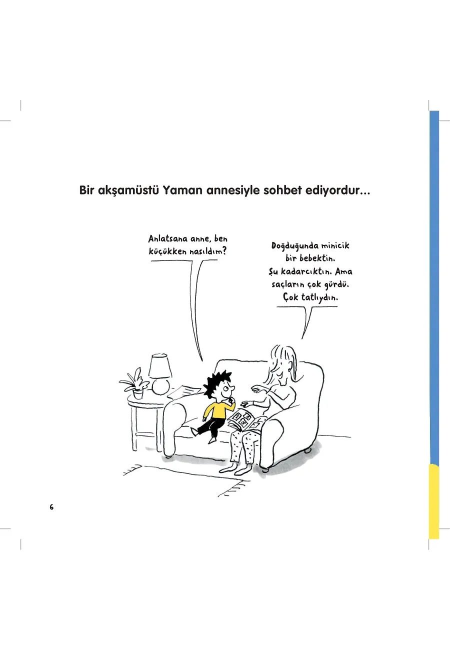 Nasıl Dünyaya Geldik? - Yaman Ve Onun Bitmek Bilmeyen Soruları – Sayfa 1