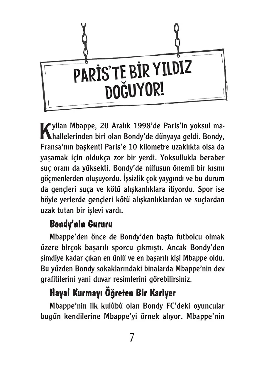 Mbappe - O Bir Dünya Yıldızı – Sayfa 1