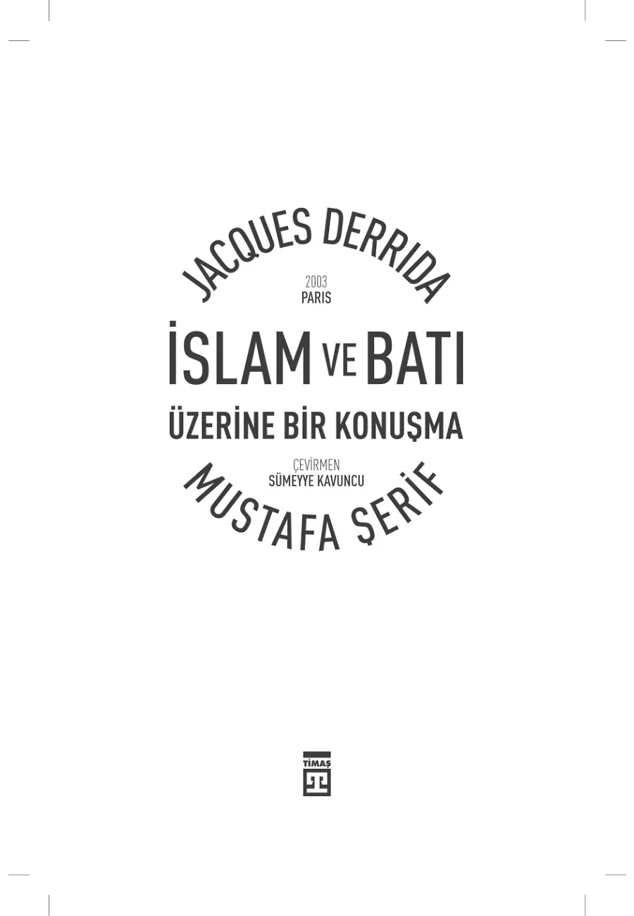 İslam Ve Batı – Sayfa 1