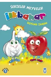 İlkbahar Boyama Zamanı - Sebzeler Meyveler