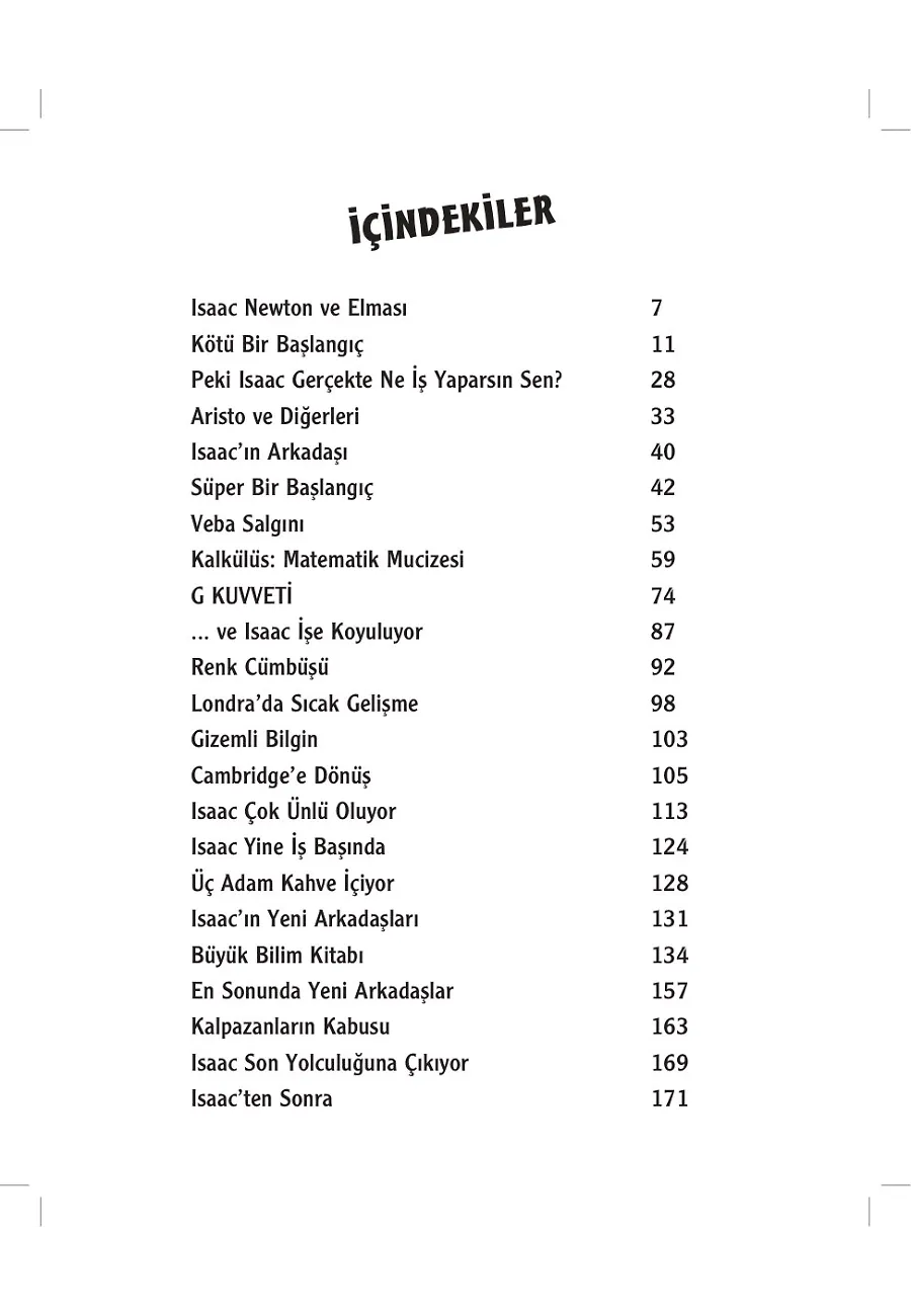 Isaac Newton Ve Elması – Sayfa 1