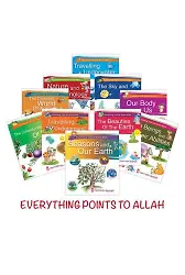 Her Şey Allah'ı Anlatıyor Set - Everything Points To Allah (İngilizce - 10 Kitap)