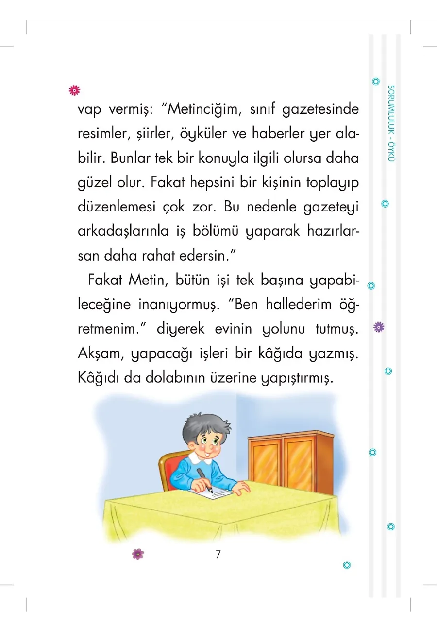 Görevlerimi Yapıyorum Sorumluluk - Erdemler 1 – Sayfa 5