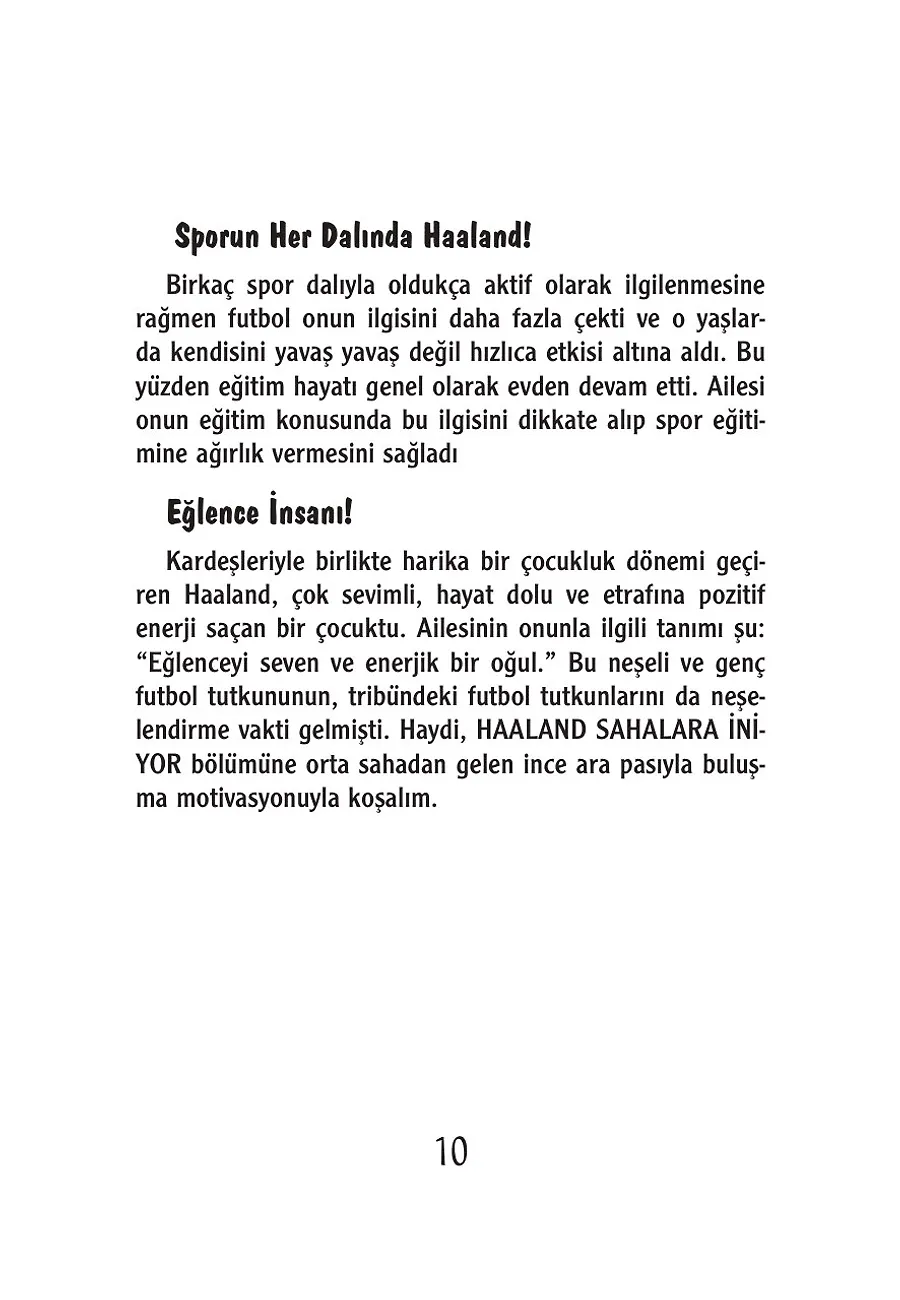 Erling Haaland - O Bir Gol Makinesi – Sayfa 3
