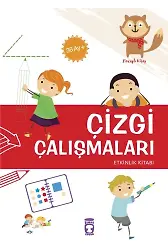 Çizgi Çalışmaları Etkinlik Kitabı (36 Ay+)