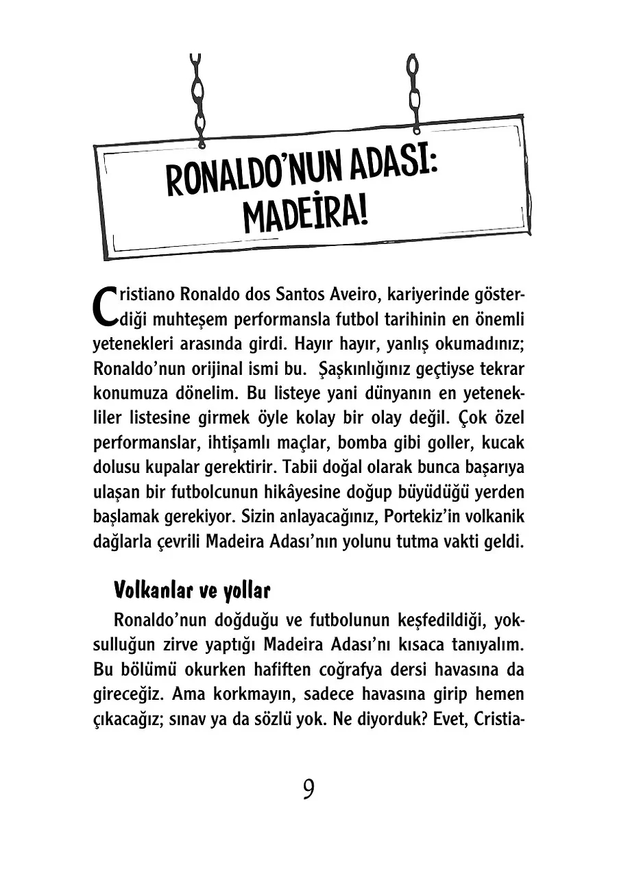 Cristiano Ronaldo - O Bir Süperstar – Sayfa 1