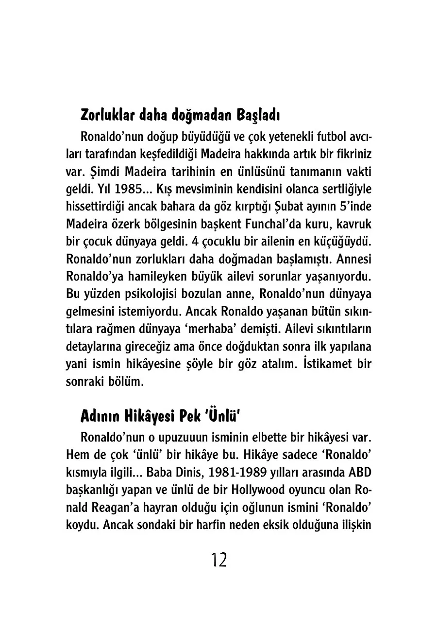 Cristiano Ronaldo - O Bir Süperstar – Sayfa 4