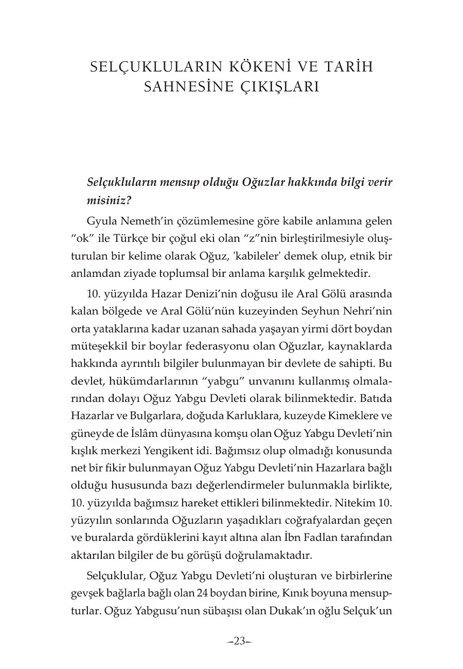 Büyük Selçuklular – Sayfa 3