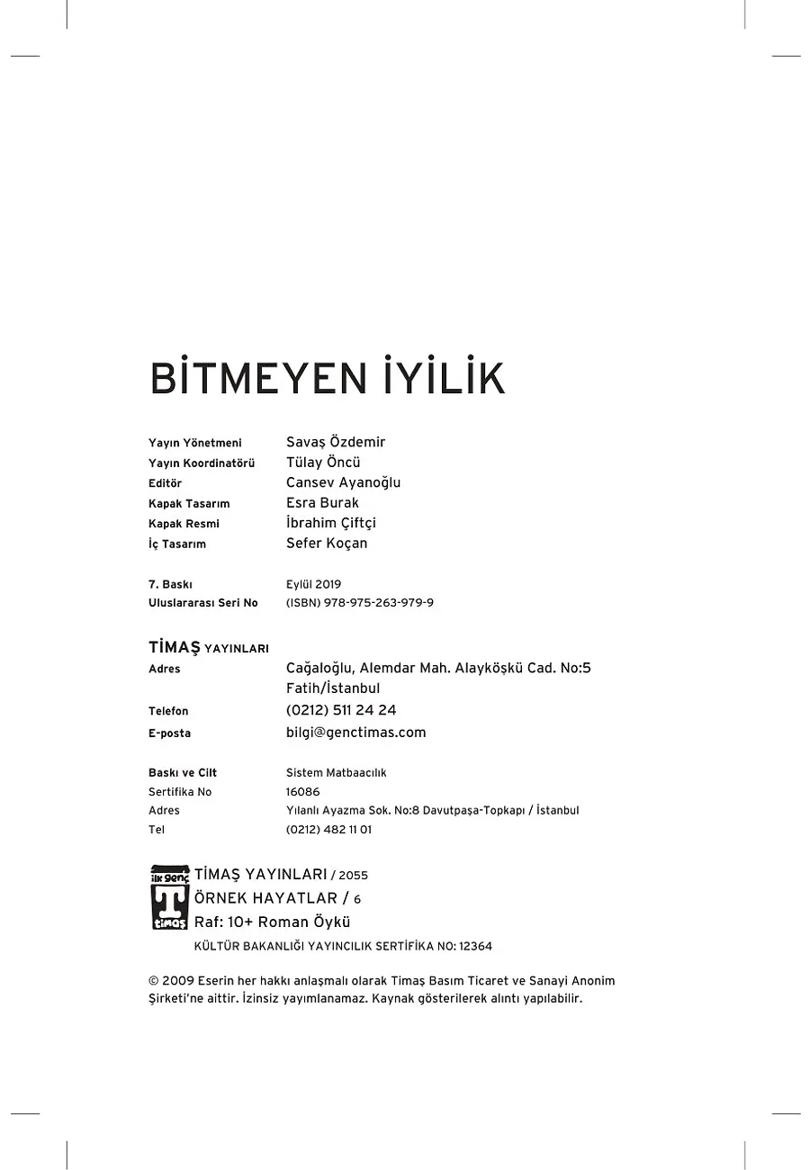 Bitmeyen İyilik Vakıf Kuranlar - Örnek Hayatlar – Sayfa 1