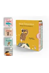 Bebek Üniversitesi 2 / Hikayeli İlk Kavramlarım Set (4 Kitap)