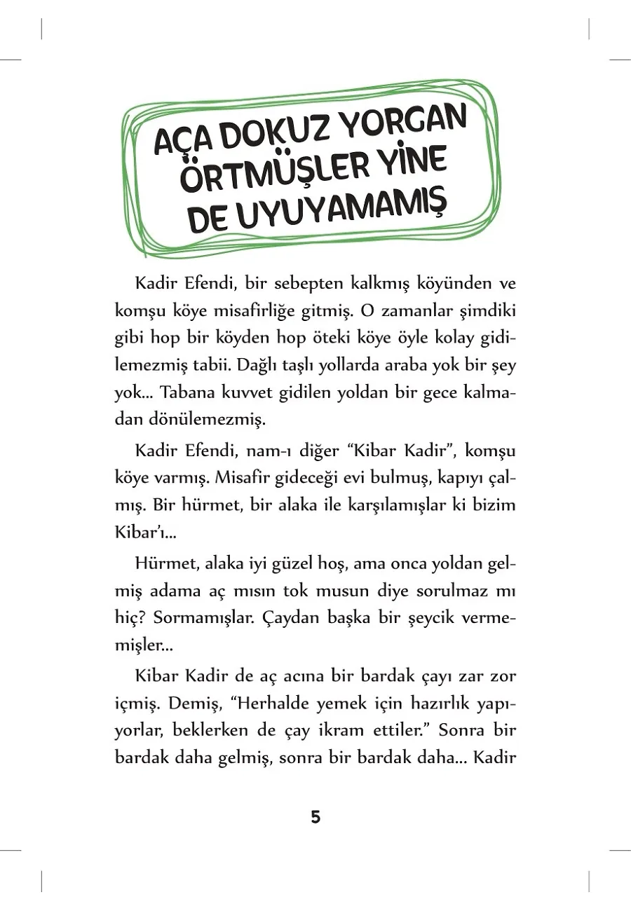 Atasözleri Hikayeleri 3 – Sayfa 1