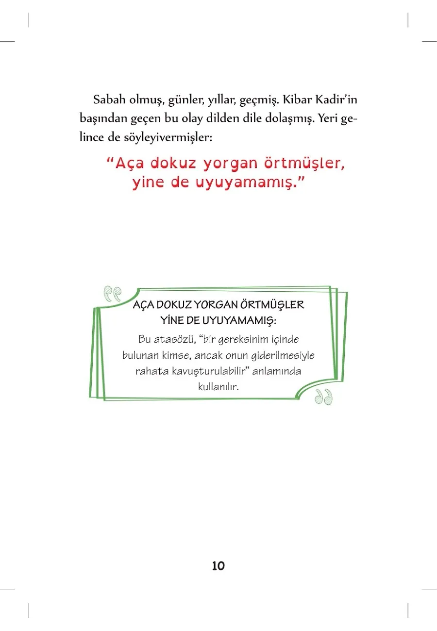 Atasözleri Hikayeleri 3 – Sayfa 6