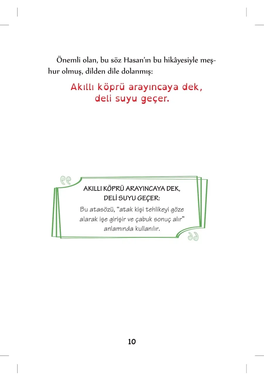 Atasözleri Hikayeleri 4 – Sayfa 6