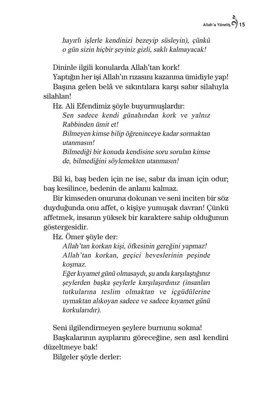 Allah'a Yöneliş – Sayfa 5