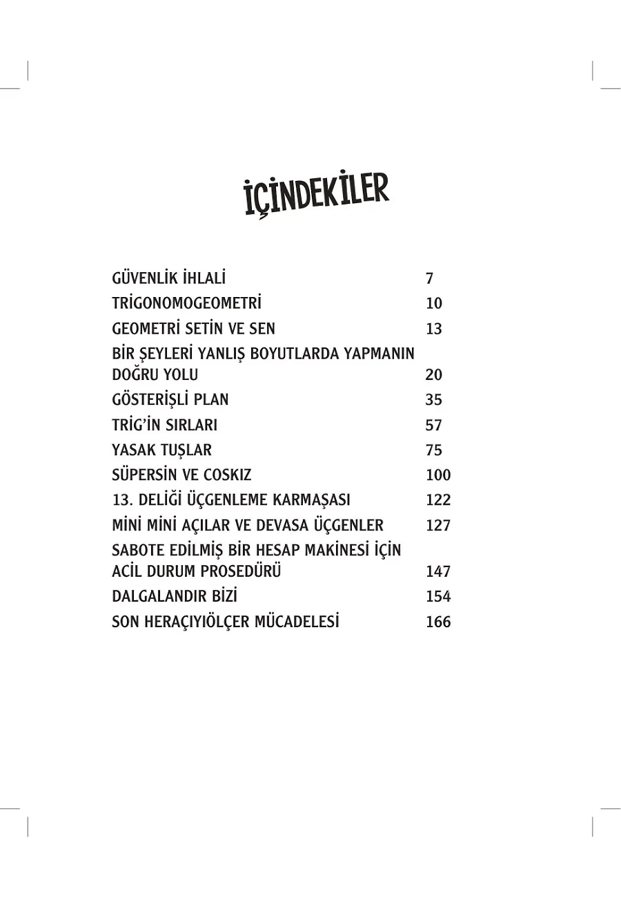 Acıtan Açılar- Trigonometrik Oranlar – Sayfa 1