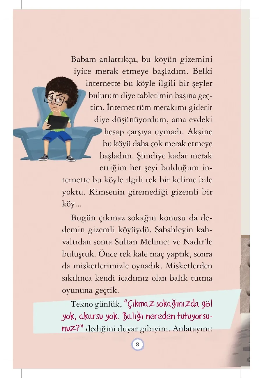 3 Kafadar Tekno Tim - Dedemin Masal Köyü – Sayfa 5