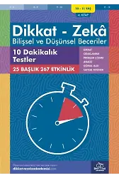 10 Dakikalık Testler (10 - 11 Yaş) - Dikkat Zeka