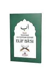 Tecvidli Ali Haydar Efendi Elif Bası