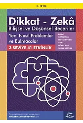 Yeni Nesil Problemler Ve Bulmacalar (8-12 Yaş) - Dikkat Zeka