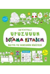 Aktiviteli Upuzuuun Boyama Kitabım - Meyve Ve Sebzenin Hikayesi