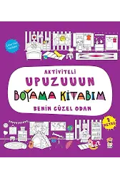 Aktiviteli Upuzuuun Boyama Kitabım - Benim Güzel Odam