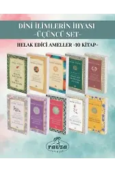 Dini İlimlerin İhyası Üçüncü Set Helak Edici Ameller (10 Kitap)