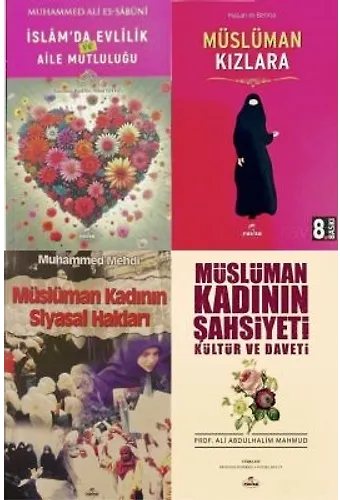 Müslüman Kadının Ahlak Ve Kültürü Serisi (4 Kitap)