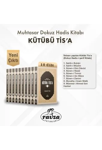 Muhtasar Dokuz Hadis Kitabi KÜTÜBİ TİSA 10 Cilt