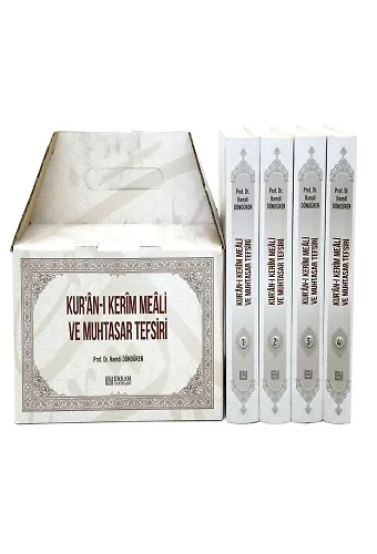 Kur'an-ı Kerim Meali ve Muhtasar Tefsiri (4 Cilt) - Prof. Dr. Hamdi Döndüren