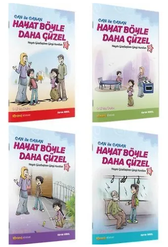 Hayat Böyle Daha Güzel (4 Cilt Takım) - Harun Kırkıl